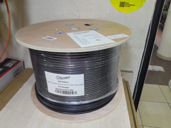 Giganet Category 6A Solid U/UTP PVC Cable