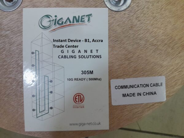 Giganet CaT6A 10G Ready