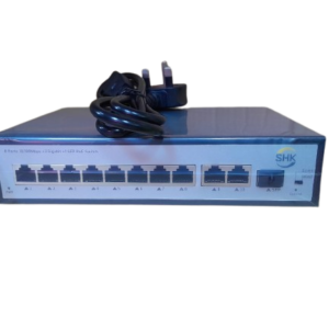 SHK 10/100Mbps POE Switch with 2 Gigabit Ethernet and 1G SFP Uplink