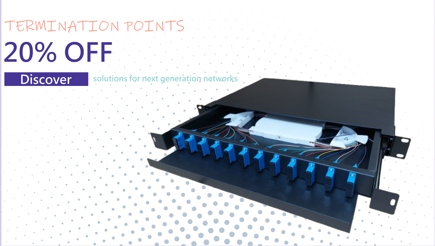 FTTH Termination ODF Loaded Fiber Patch Panel