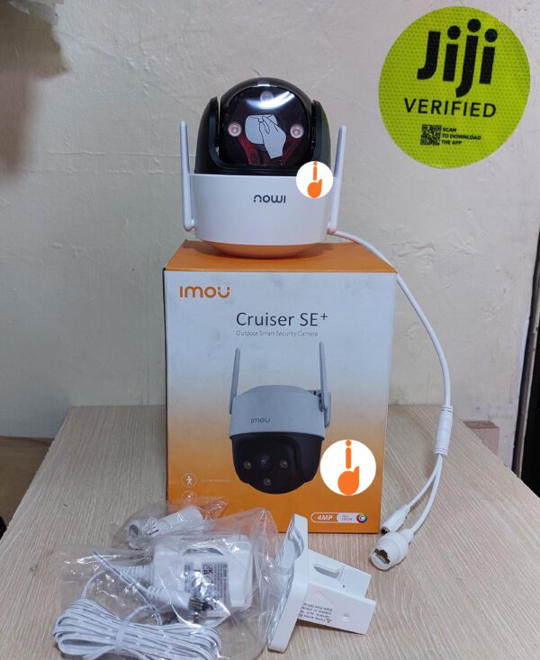 Imou Cruiser SE+ 4MP Camera with Remote Control and Mobile App Integration