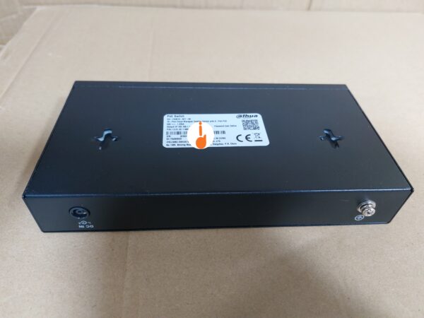 Dahua CS4010-8ET-60 PoE Switch Back Panel Connections