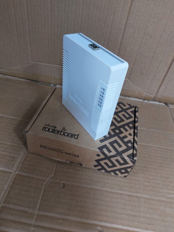 MikroTik RB260GS Smart Switch - Ultimate Gigabit Networking Solution - Image 3