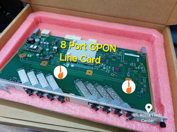 Huawei 8P GPON OLT Line Card – Scalable Fiber Network Expansion Module